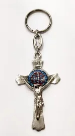 Chaveiro cruz de s�o Bento Resinada