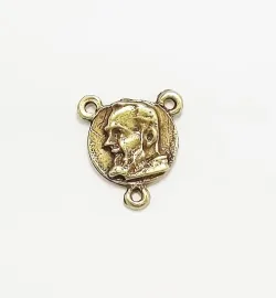 Entre Meio 2,2 cm Padre Pio Para Ter�o  06 Unidades 