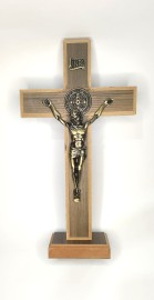 CRUCIFIXO MDF MESA/PAREDE 19,5 CM