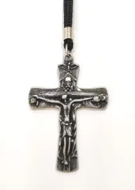 Cord�o com Cruz da Sant�ssima Trindade , 6,5 cm x 4 cm