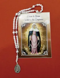 Ter�o Perola 6mm da Coroa de Nossa Senhora das Lagrimas 