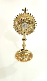 OSTENS�RIO METAL 7 X 3 CM DOURADO