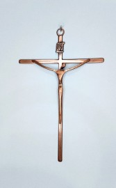 CRUCIFIXO DE METAL 20 X 12,5 CM