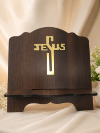 Porta B�blia em mdf Cruz Tamanho G 30X30 CM