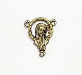 Entre Meio Para Ter�o 2,5 x 2,0 cm Nossa Senhora Do silencio  06 Unidades 