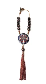DEZENA DE CARRO S�O BENTO RESINADA  4,5X4,5 CM COM POM POM