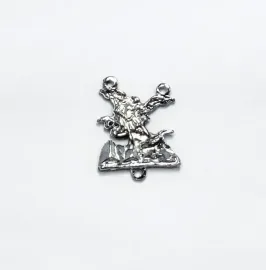 Entre Meio Para Ter�o 2,3 x 2 cm S�o Miguel  06 Unidades  